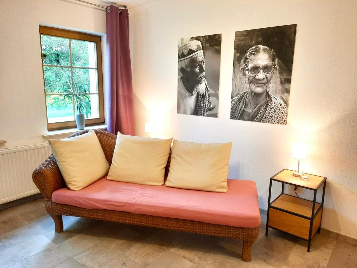 Ein Bett Im Kornfeld - Haus Morgensonne - Mit Innenpool Schonfeld  Buitenkant foto