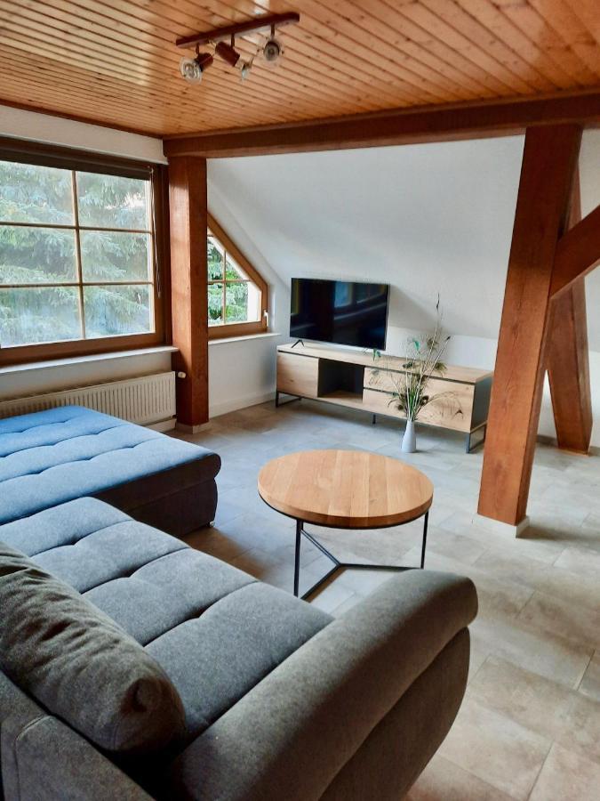 Ein Bett Im Kornfeld - Haus Morgensonne - Mit Innenpool Schonfeld  Buitenkant foto