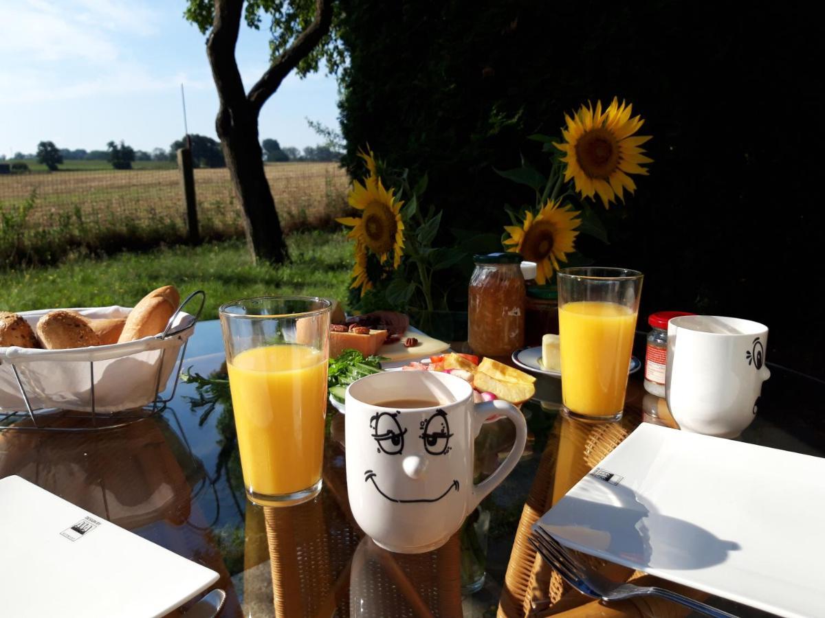Ein Bett Im Kornfeld - Haus Morgensonne - Mit Innenpool Schonfeld  Buitenkant foto